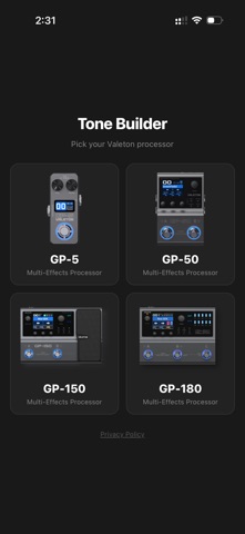 GP Tone Builder Screenshot 1 of 5
