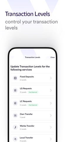 Corporate Banking screenshot