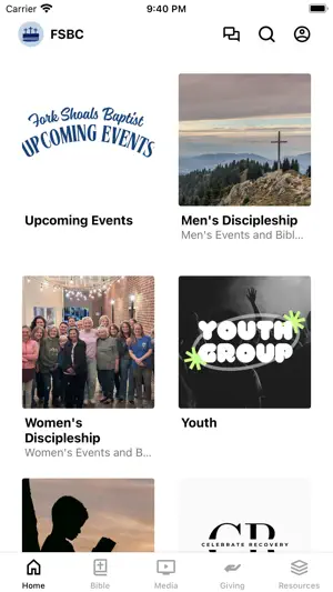 Fork Shoals Baptist Church screenshot 1