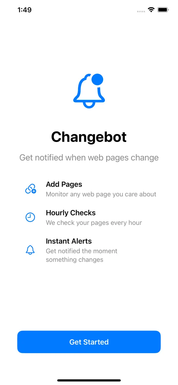 #1. Changebot (iOS) 게시자: FiveIron Software, LLC