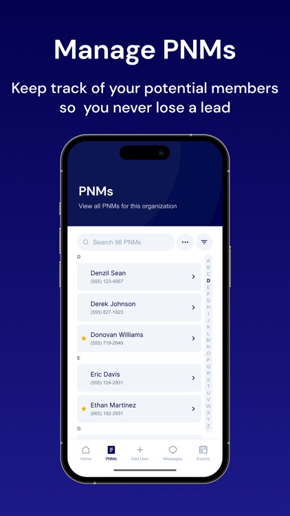 Campus Rush Recruitment screenshot-4