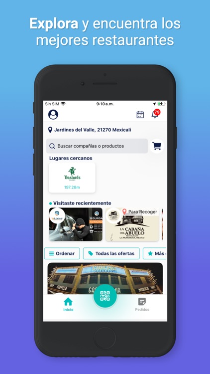 Ruf: Explora, pide y recoge