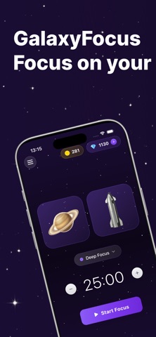 GalaxyFocus: Focus Timer Screenshot 1 of 10
