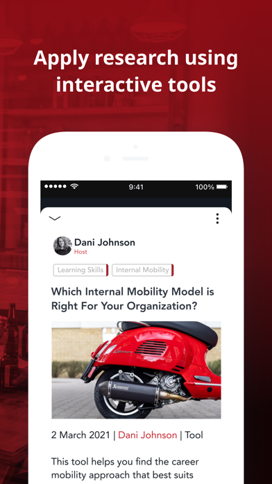 RedThread Research iPhone screenshot 5 - Business app