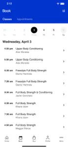 XYMOGYM screenshot #2 for iPhone