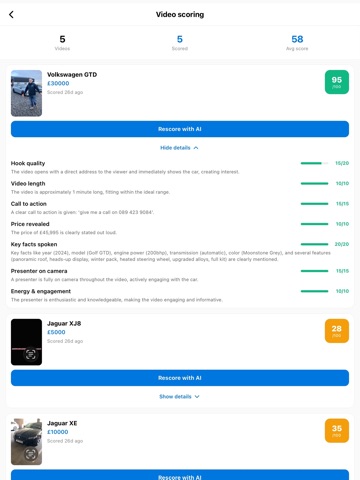 ADFOS iPad screenshot