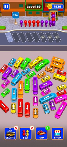 Tap Bus: Color Pickup Game — скриншот 4