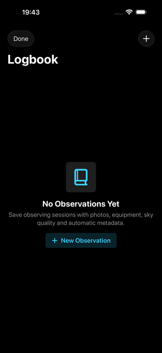 AstroGuide LogBook Screenshot 9 of 11