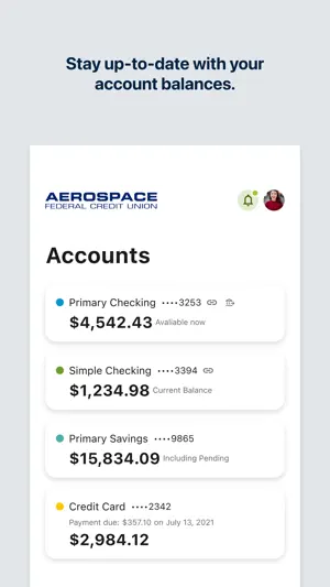 AeroAccess Mobile Banking screenshot 2