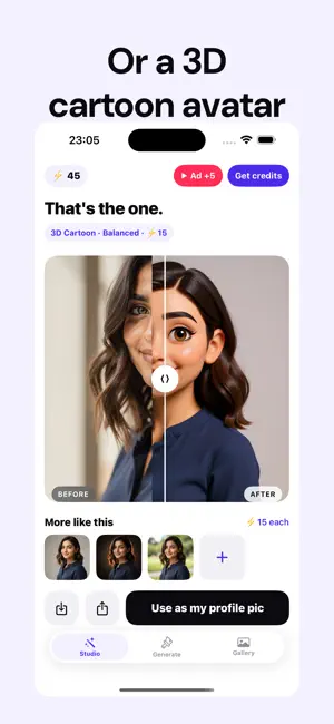 Profile Image AI screenshot 3
