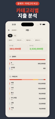 우리알지 가계부 - 커플 공유 가계부 iPhone screenshot