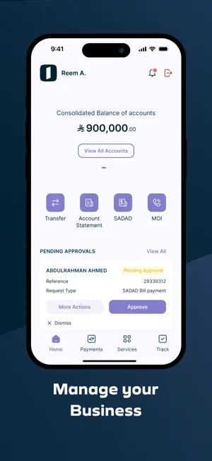 Alinma Business screenshot 2