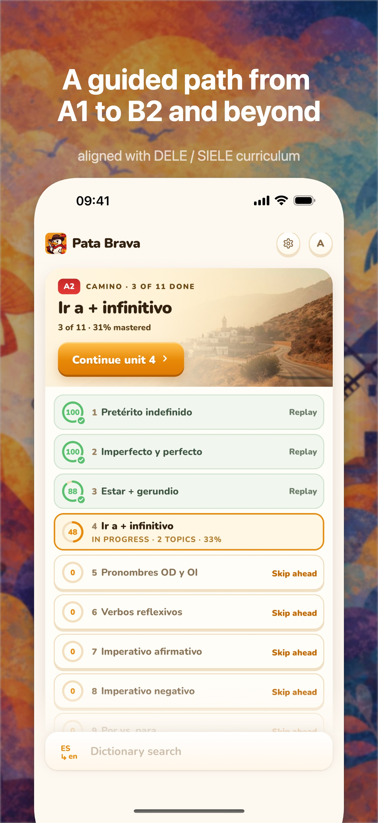 Pata Brava: Spanish Practice screenshot 5