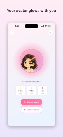 GlowQuest - Skincare Tracker Screenshot 2 of 6