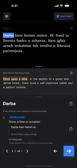 Tortoise & Hare in Maltese screenshot 2