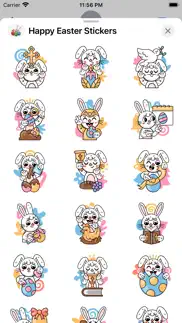 How to cancel & delete happy easter 2024 stickers 2