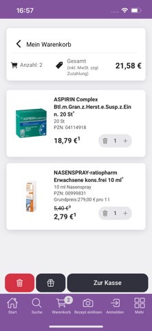 LilaBaer.de screenshot