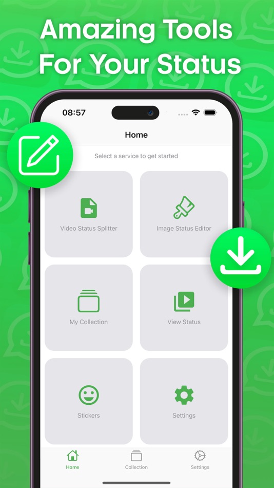 #4. Status Saver and Save Story (iOS) 由: Ahmed Bastam