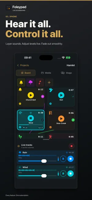 Foleypad – Live Soundboard screenshot 2