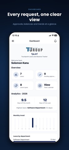 Leave & Absence Tracker Screenshot 5 of 7