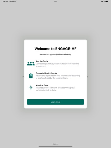 ENGAGE-HF iPad screenshot