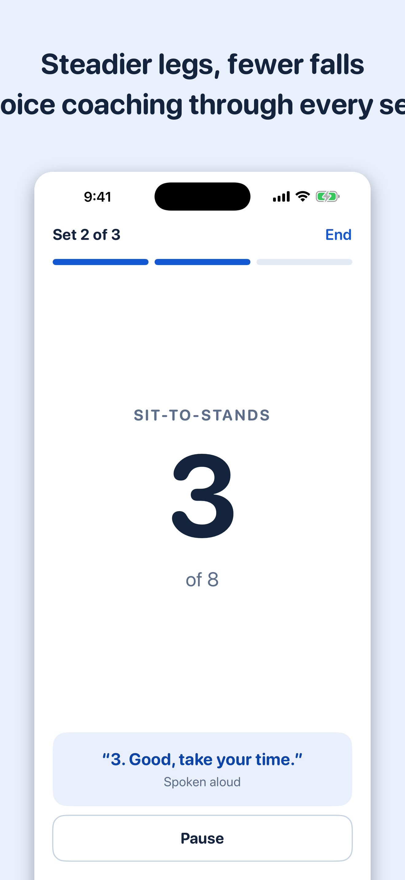 Sit to Stand: Longevity Test screenshot 5