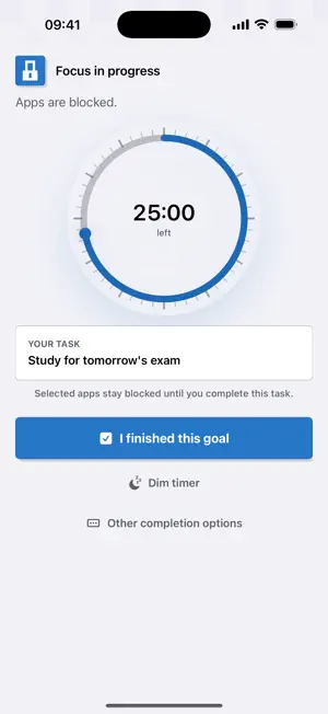 Procrastination Lock screenshot 2
