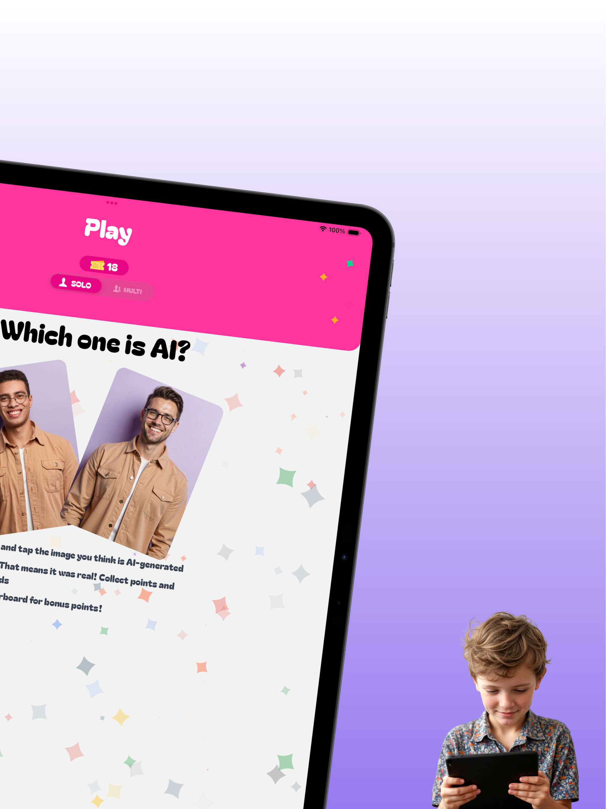 Which One Is AI?