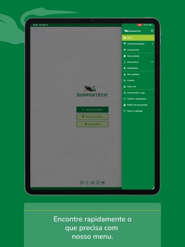 Suspentech Molas Pneumáticas iPad screenshot