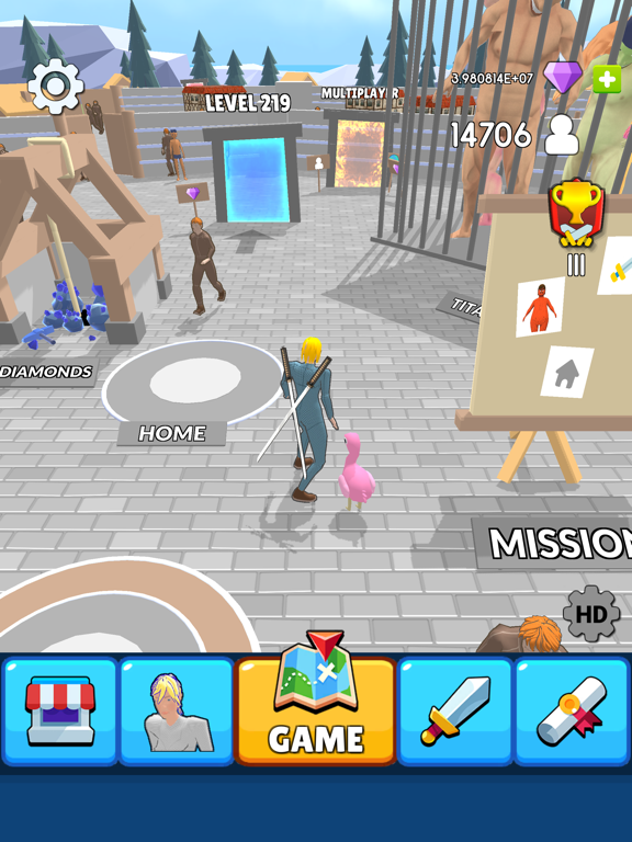 Screenshot #4 for Titans 3D