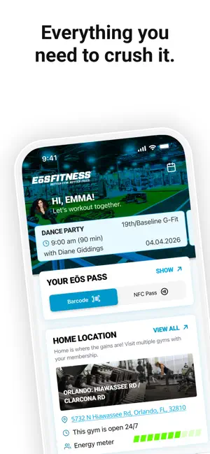 New EōS Fitness screenshot 1