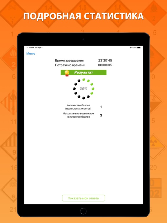 Экзамен ДОПОГ 2026 iPad screenshot
