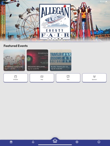 Allegan County Fair iPad screenshot