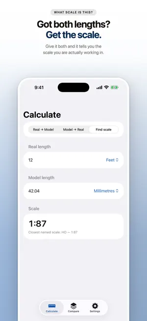 Model Scale Calculator screenshot 4