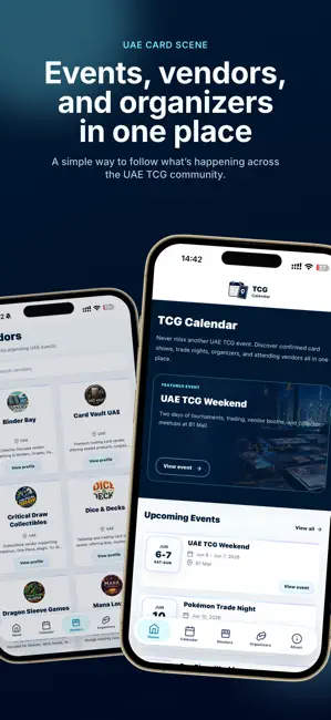 TCG Calendar UAE iPhone screenshot 5