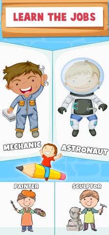 Learning Professions & Jobs iPhone screenshot