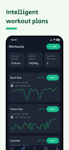 OneMoreRep: Reps Tracker iPhone screenshot