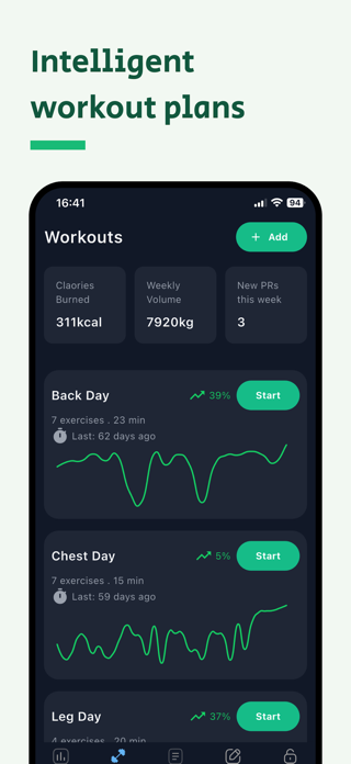 OneMoreRep: Reps Tracker Screenshot 6 of 8