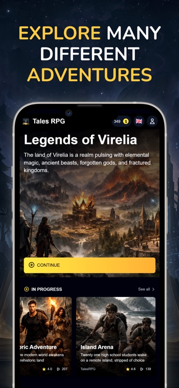 Tales RPG: AI Text Adventure screenshot 4