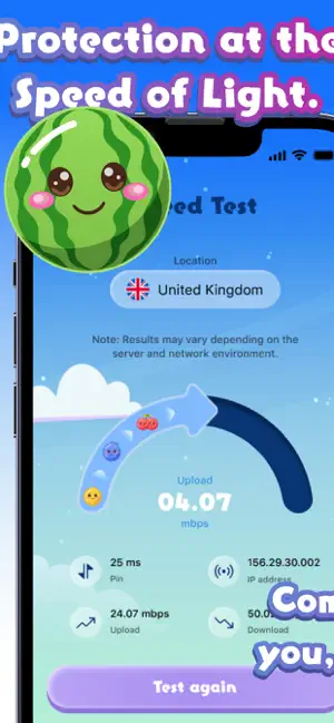 Suika VPN: Fruit Pet Care screenshot 4