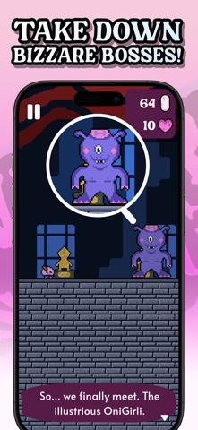 Onigirli And The Cosmic Quest iPhone screenshot