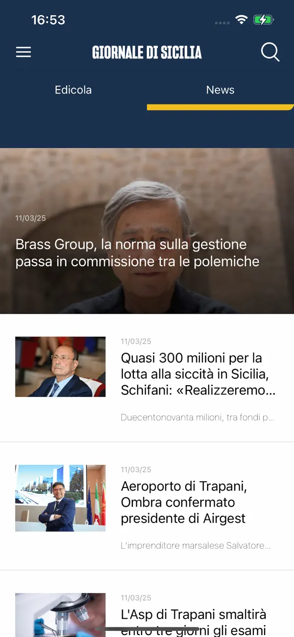 Screenshot #2 pour Il Giornale di Sicilia
