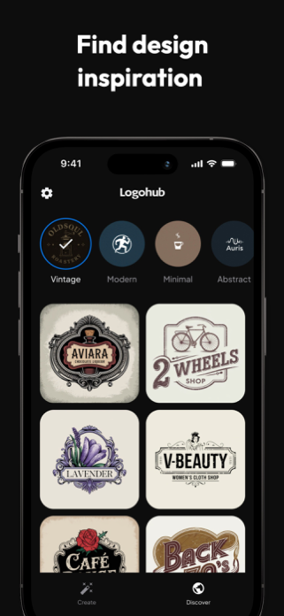 AI Logo Maker: LogoHub Screenshot 3 of 6