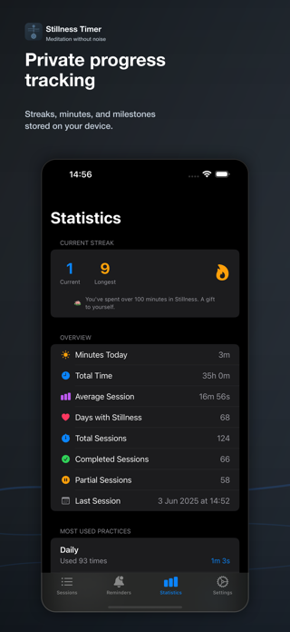Stillness Timer Screenshot 5 of 10
