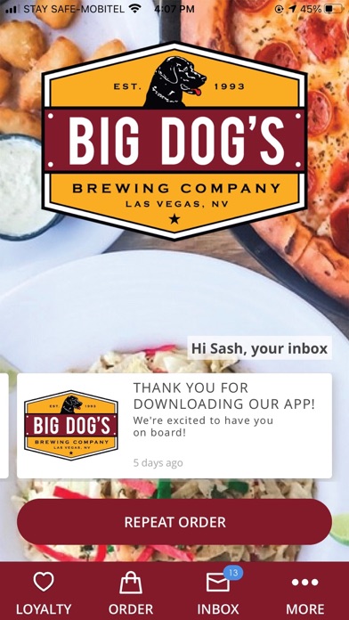Big Dog's Brewing Co Las Vegas Screenshot