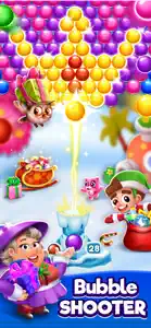 Christmas Games - Bubble Pop screenshot #2 for iPhone