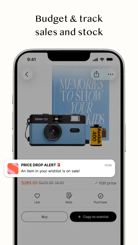 Sortd | Shopping Wishlist App screenshot 5 of 6
