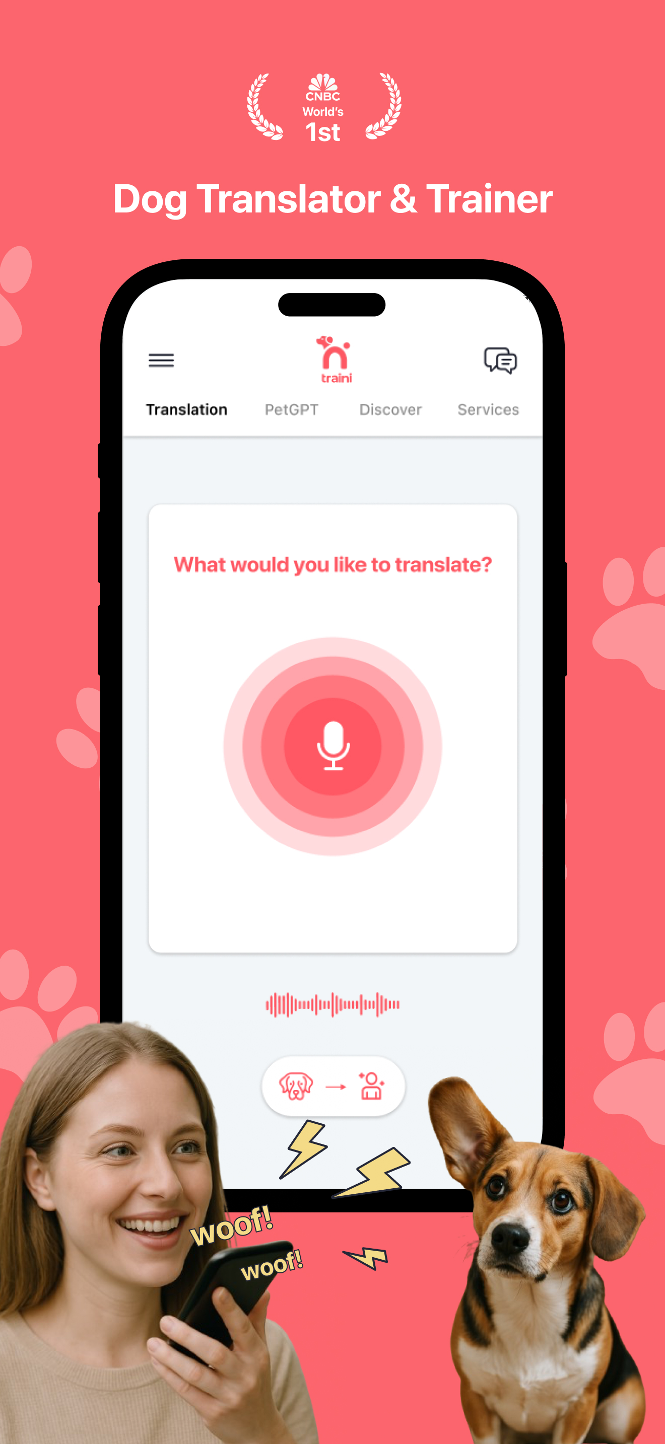 Traini-Dog Translator&Training