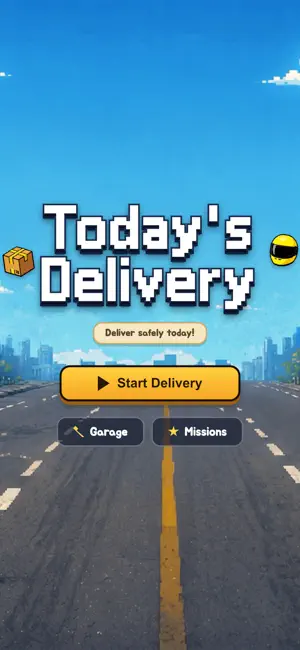 Today's Delivery: Scooter Rush screenshot 1