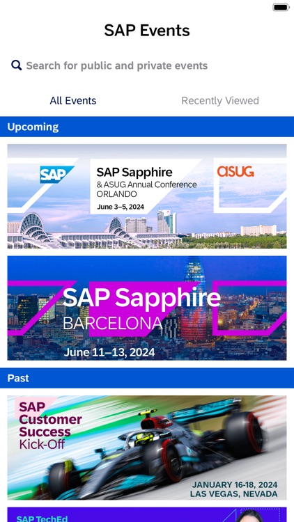 SAP Events